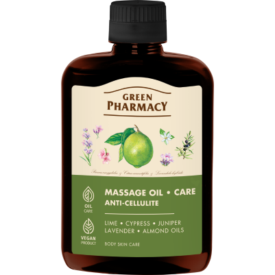 Olejek do pielęgnacji i masażu antycellulitowy Green Pharmacy 200ml