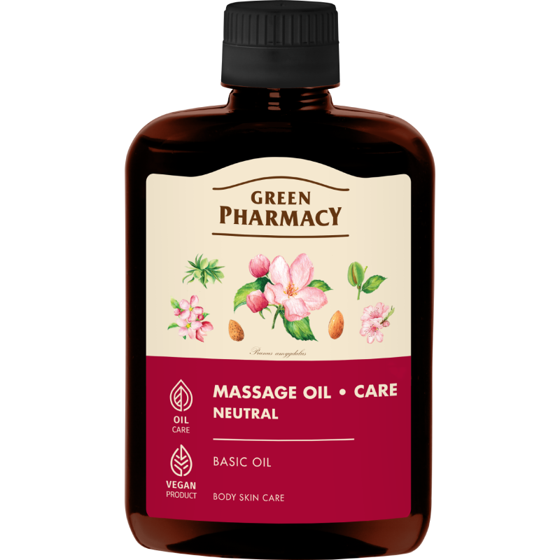 Olejek do pielęgnacji i masażu neutralny Green Pharmacy 200ml