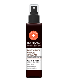 Health & Care. Spray do włosów. Pantenol + ocet jabłkowy - 150 ml