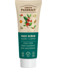 Miodowo-kawowy peeling do twarzy Green Pharmacy 75ml