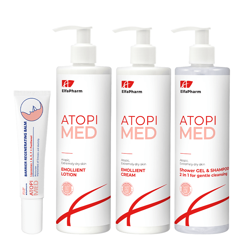 ZESTAW ATOPI MED pielęgnacja bardzo suchej i atopowej skóry Elfa Pharm