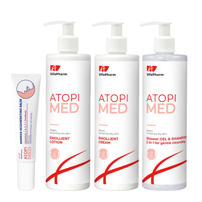 ZESTAW ATOPI MED pielęgnacja bardzo suchej i atopowej skóry Elfa Pharm