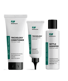 ZESTAW Oily Hair trychologiczny do włosów przetłuszczających się Elfa Pharm
