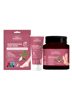 ZESTAW regeneracja i odżywienie skóry stóp Green Pharmacy