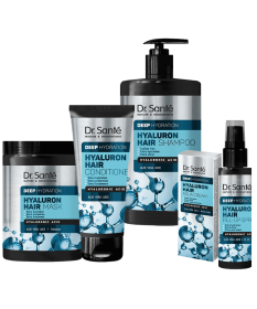 ZESTAW na suche i zniszczone włosy HYALURON HAIR Deep hydration Dr. Sante