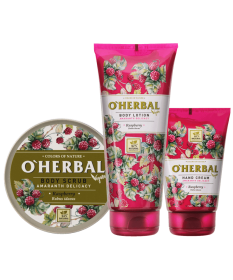 ZESTAW rozpieszczający skórę i zmysły Amaranth Delicacy O'herbal