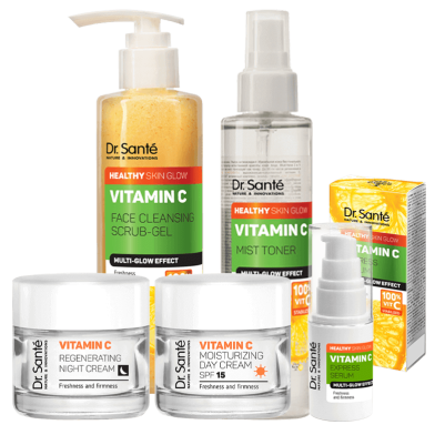 ZESTAW z witaminą C dla wszystkich rodzajów skóry Vitamin C Dr. Santé