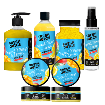 ZESTAW tropikalna radość dla Twojej skóry Tropical Mango & Lemon Fresh Juice