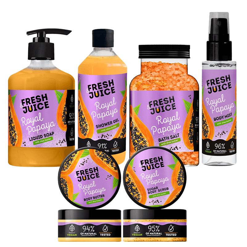 ZESTAW tropikalny relaks Royal Papaya Fresh Juice