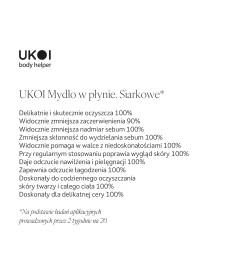 UKOI Mydło w płynie Siarkowe do skóry problematycznej 500ml