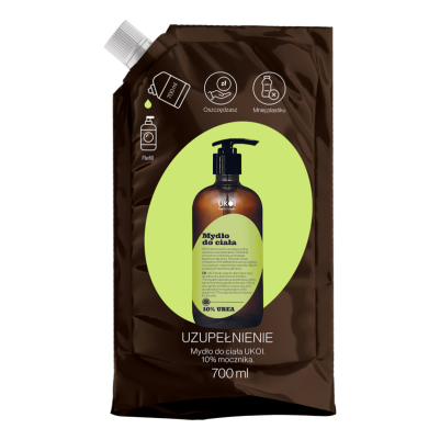 ZESTAW Mydło w płynie UREA 10% UKOI 700ml 6szt