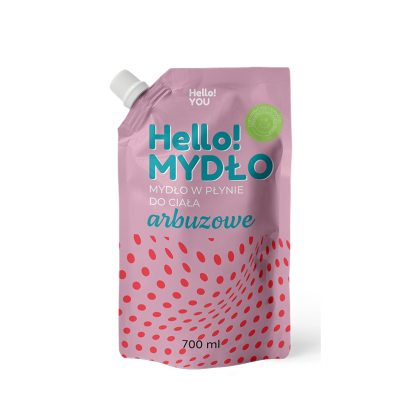 ZESTAW Mydło w płynie do ciała arbuzowe (refill) - 700ml 5szt