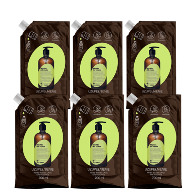 ZESTAW Mydło w płynie UREA 10% UKOI 700ml 6szt