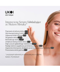 UKOI Intensywne Serum Odmładzające ze Śluzem Ślimaka