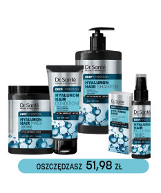 ZESTAW na suche i zniszczone włosy HYALURON HAIR Deep hydration