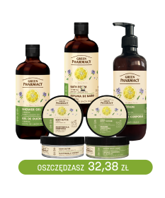 ZESTAW domowe spa Werbena i olejek ze słodkiej cytryny Green Pharmacy