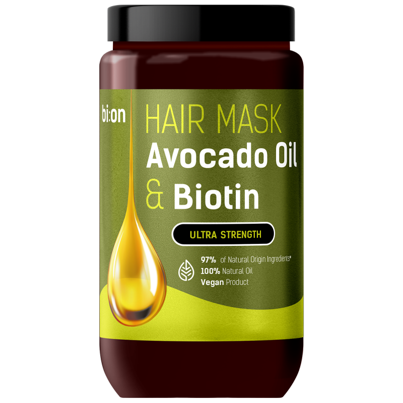 Avocado Oil & Biotin Maska do włosów Bio Naturell 946ml