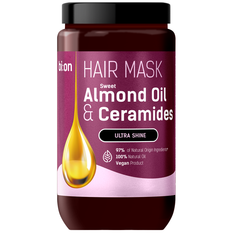 Sweet Almond Oil & Ceramides Maska do włosów Bio Naturell 946ml