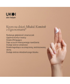 Ukoi Krem na Dzień Młodość Komórek z Egzosomami 50ml