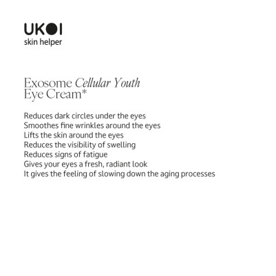 Ukoi Krem pod oczy Młodość Komórek z Egzosomami 30ml