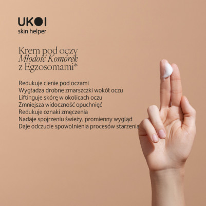 Ukoi Krem pod oczy Młodość Komórek z Egzosomami 30ml