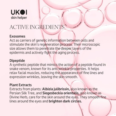 Ukoi Krem pod oczy Młodość Komórek z Egzosomami 30ml