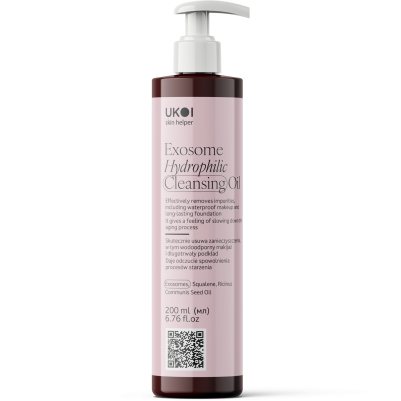 Ukoi Hydrofilowy Olejek do Demakijażu z Egzosomami 200ml