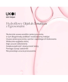 Ukoi Hydrofilowy Olejek do Demakijażu z Egzosomami 200ml
