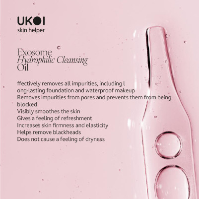Ukoi Hydrofilowy Olejek do Demakijażu z Egzosomami 200ml