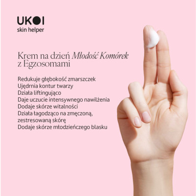 Ukoi Krem na Dzień Młodość Komórek z Egzosomami 50ml