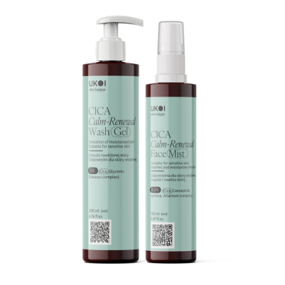 Zestaw do oczyszczania twarzy UKOI z CICA