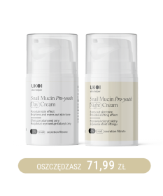 Zestaw kremów do twarzy UKOI z filtratem śluzu ślimaka