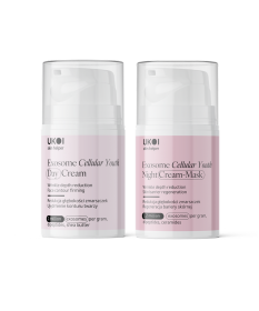 Zestaw kremów do twarzy UKOI z egzosomami