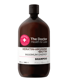 Health & Care. Wzmacniający szampon do włosów. Keratyna + arginina + biotyna