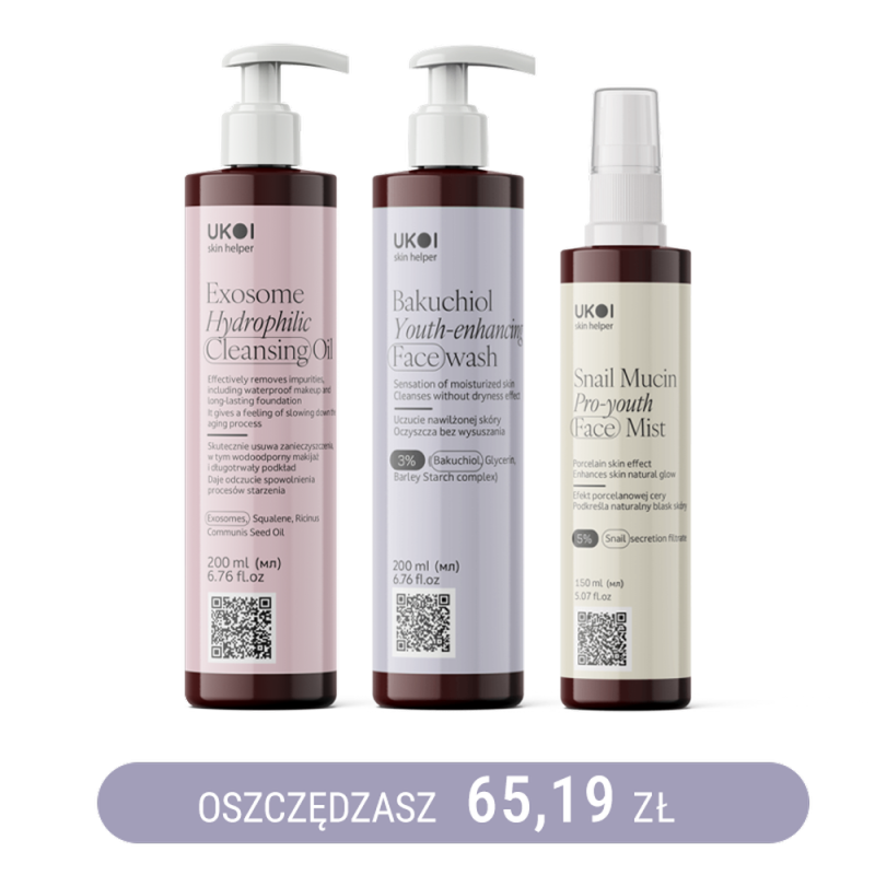 Zestaw UKOI perfekcyjne oczyszczanie twarzy