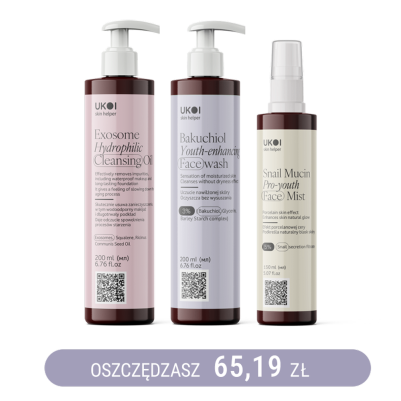 Zestaw UKOI perfekcyjne oczyszczanie twarzy