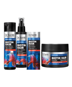 Zestaw wzmacniający włosy Dr. Sante z biotyną