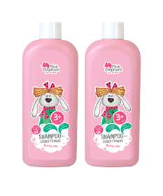 Szampon-odżywka Zając Isla Pink Elephant 500ml x2