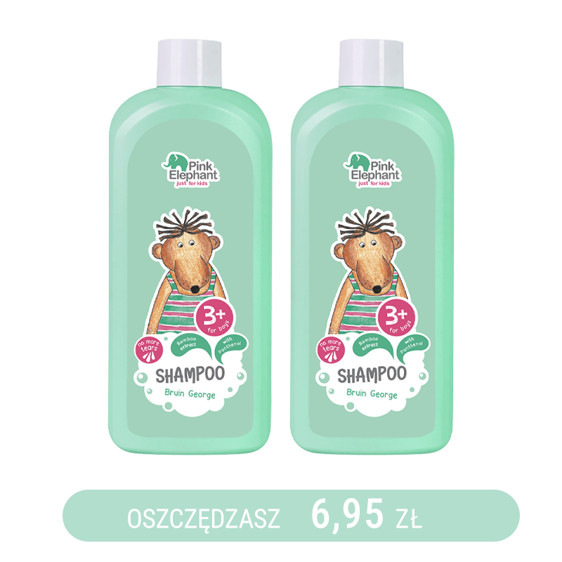 Szampon Niedźwiedź George Pink Elephant 500ml x2