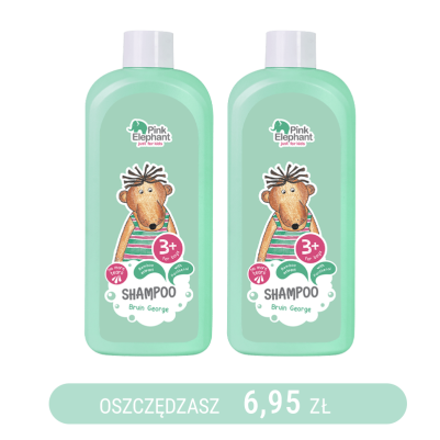 Szampon Niedźwiedź George Pink Elephant 500ml x2