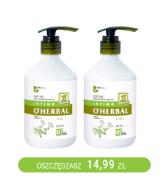 Żel do higieny intymnej z ekstraktem z krwawnika - 500 ml x2