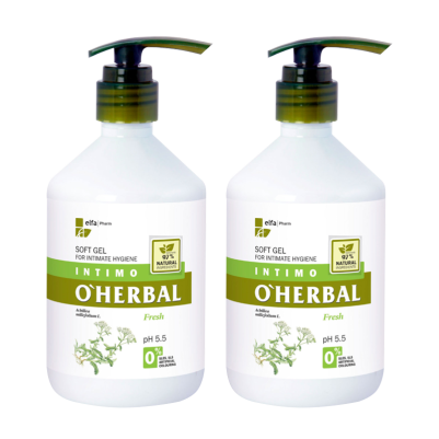 Żel do higieny intymnej z ekstraktem z krwawnika 500ml O'Herbal x2