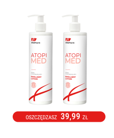 ATOPI MED Mleczko - emolient Elfa Pharm 400ml x2