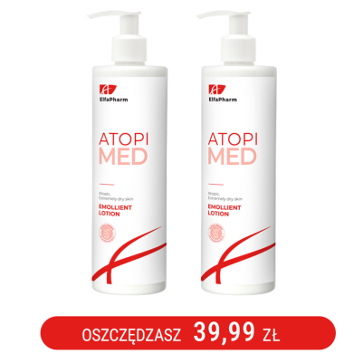 ATOPI MED Mleczko - emolient Elfa Pharm 400ml x2