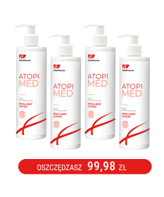 ATOPI MED Mleczko - emolient Elfa Pharm 400m x4