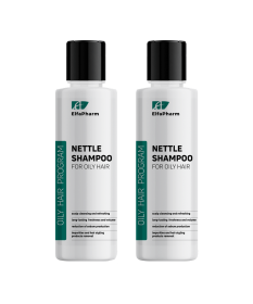 Oily Hair Szampon trychologiczny do włosów przetłuszczających się z pokrzywą Elfa Pharm 200ml x2