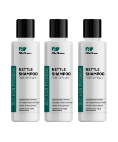 Oily Hair Szampon trychologiczny do włosów przetłuszczających się z pokrzywą Elfa Pharm 200m x3