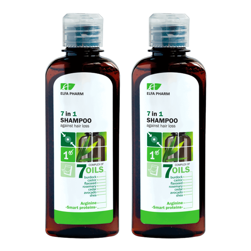Szampon 7 w 1 przeciw wypadaniu włosów Elfa Pharm x2