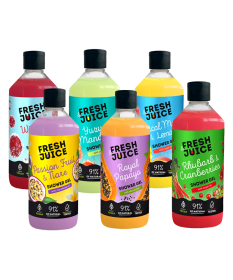Zestaw testowy żeli pod prysznic Fresh Juice