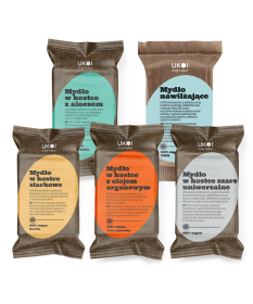 Zestaw testowy mydeł w kostce 100g UKOI x5
